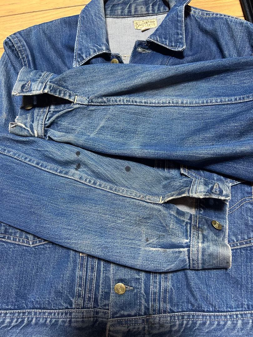 50s 60s BIG SMITH denim jacket 2ndタイプ　濃紺