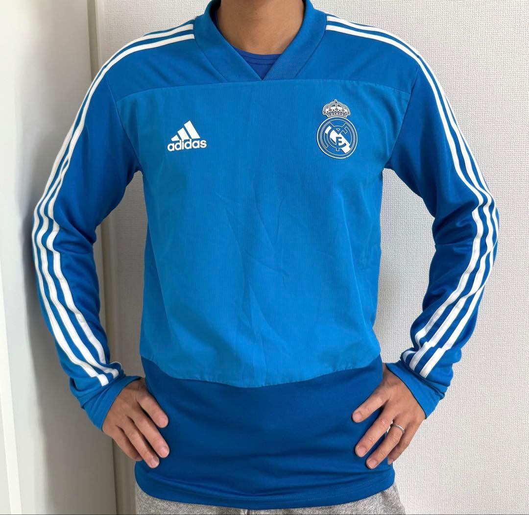 adidas Real Madrid トレーニングウェア トップ 2点セット L