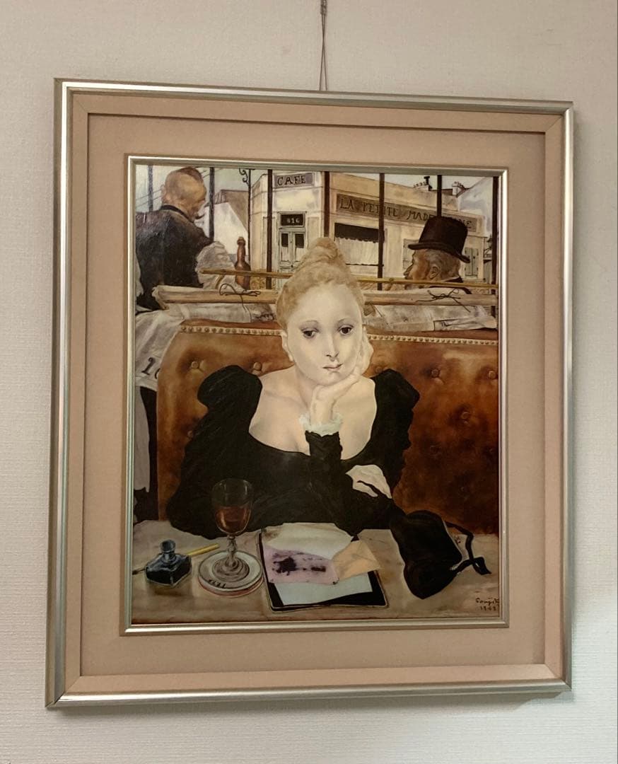 藤田嗣治/レオナール ・フジタ ( カフェ/ Cafe ) 代表作/ 複製画