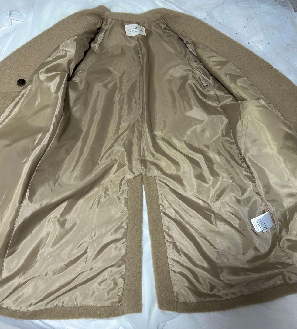 Acka shaggy cape coat 即購入ok♩