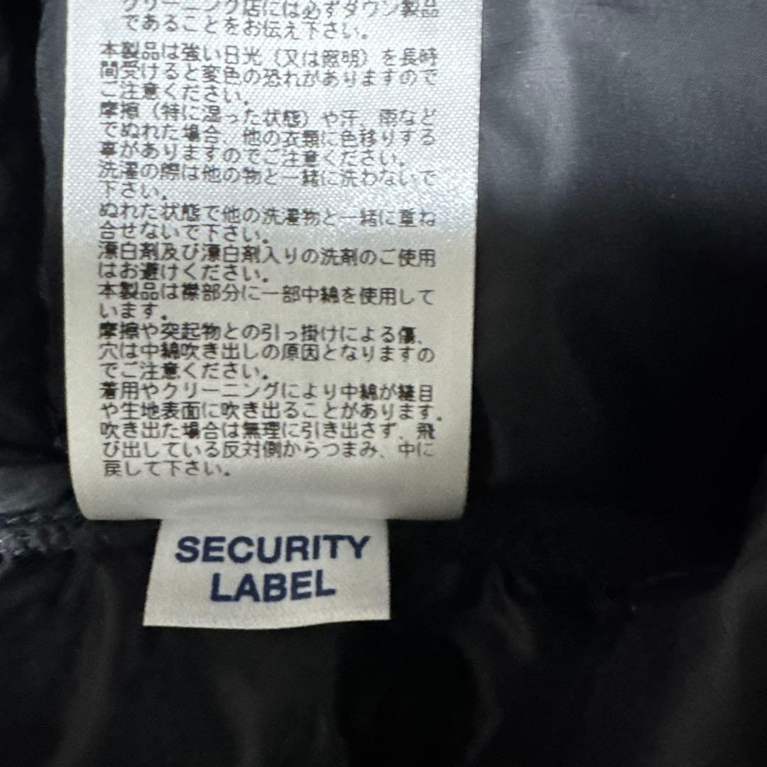 【新品】MARK & LONA ダウンベスト 　スカル ワッペン 黒 ゴルフ