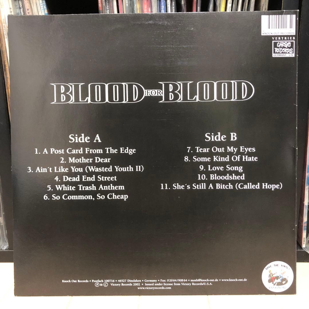 洋楽 BLOOD FOR BLOOD /OUTLAW ANTHEMS