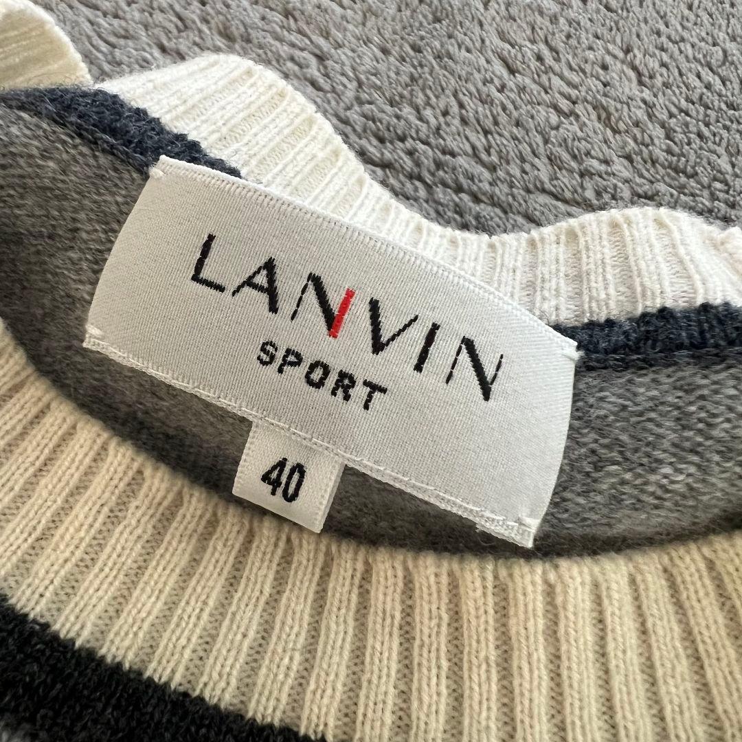 LANVIN SPORT ランバンスポール　アンサンブル　ニット　カシミヤ　40
