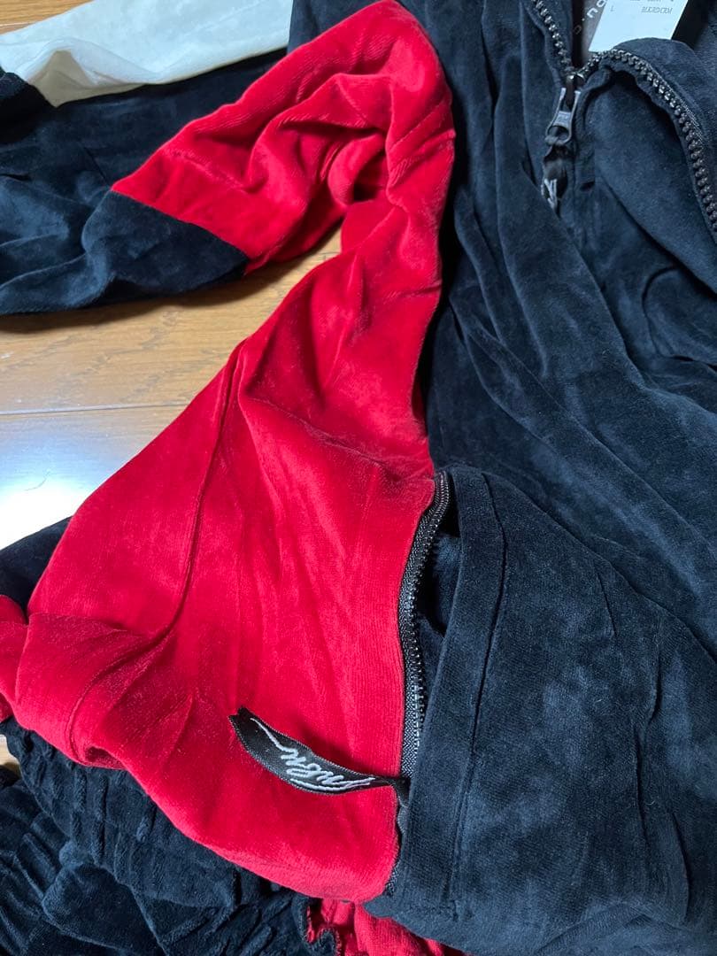 新品未使用　FUBU ベロア セットアップ　Velour set up ジャージ