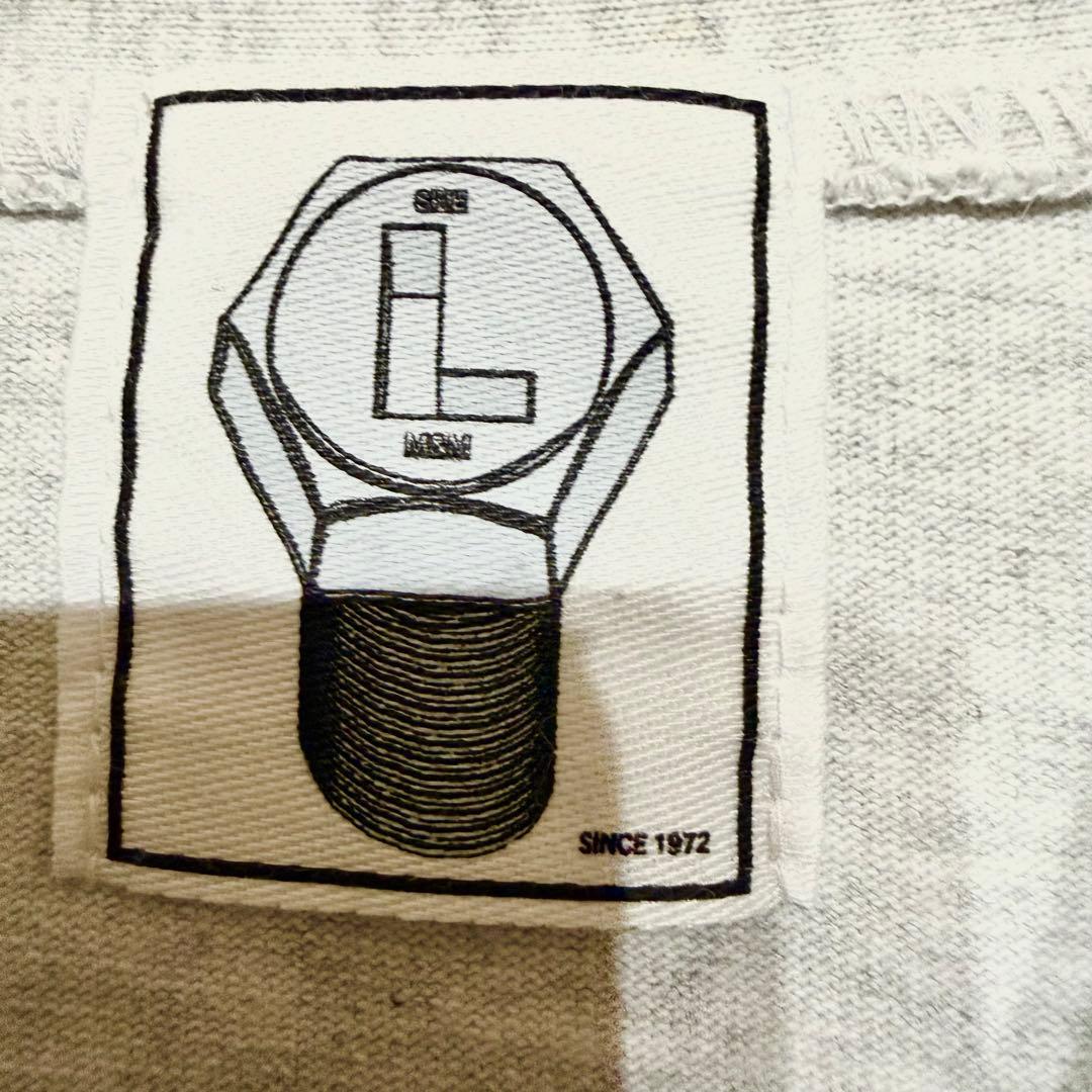 M&M ロゴバックプリント スウェット コーチジャケット スター刺繍 L