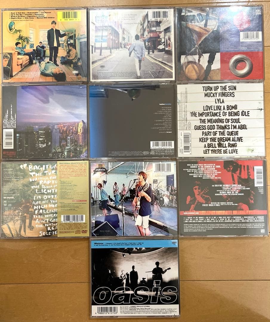 oasis オアシス 輸入盤 国内盤 CD アルバム まとめ売り 10枚セット