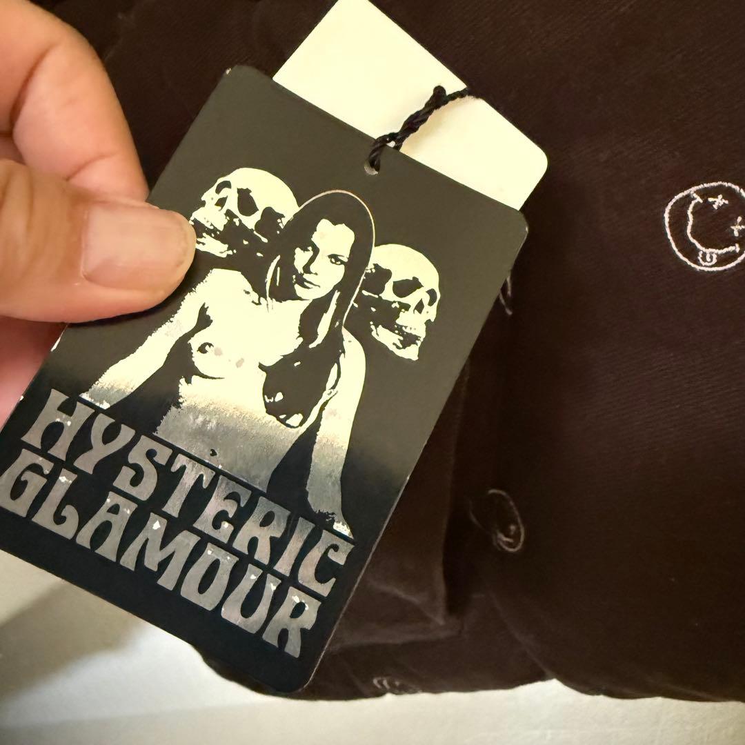 HYSTERIC GLAMOUR×  COBAIN／ダウンベスト／L新品