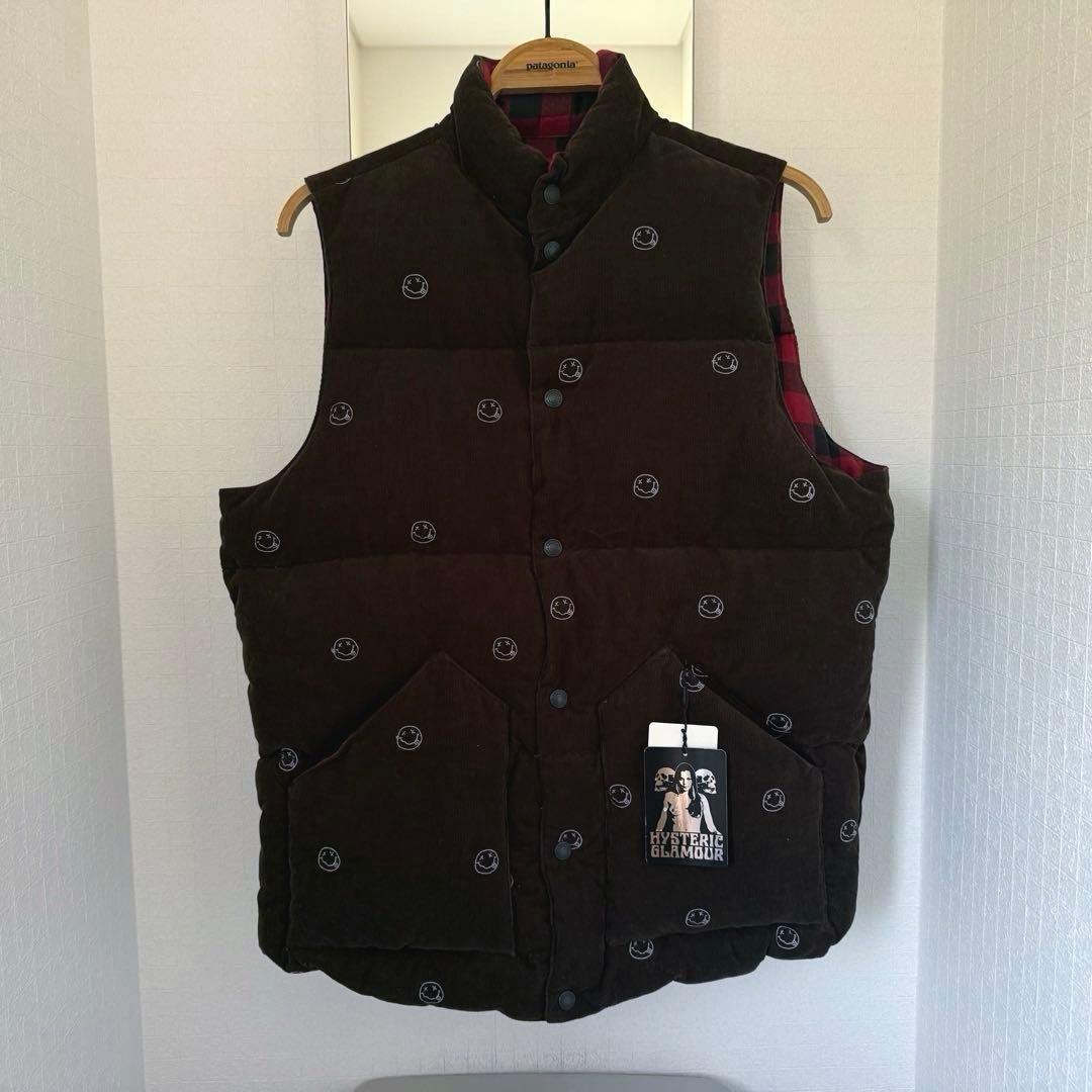 HYSTERIC GLAMOUR×  COBAIN／ダウンベスト／L新品