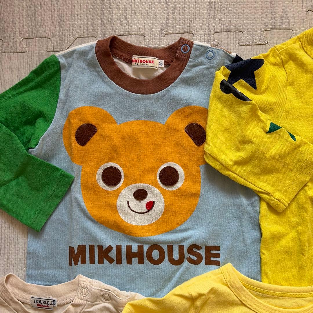 Miki House ホットビスケッツ長袖Tシャツ ７枚セットまとめ売り保育園