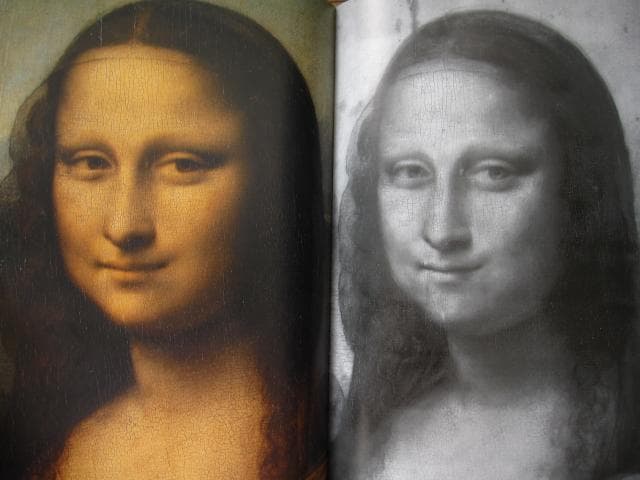 アート・デザイン・音楽 Mona Lisa Inside the Painting