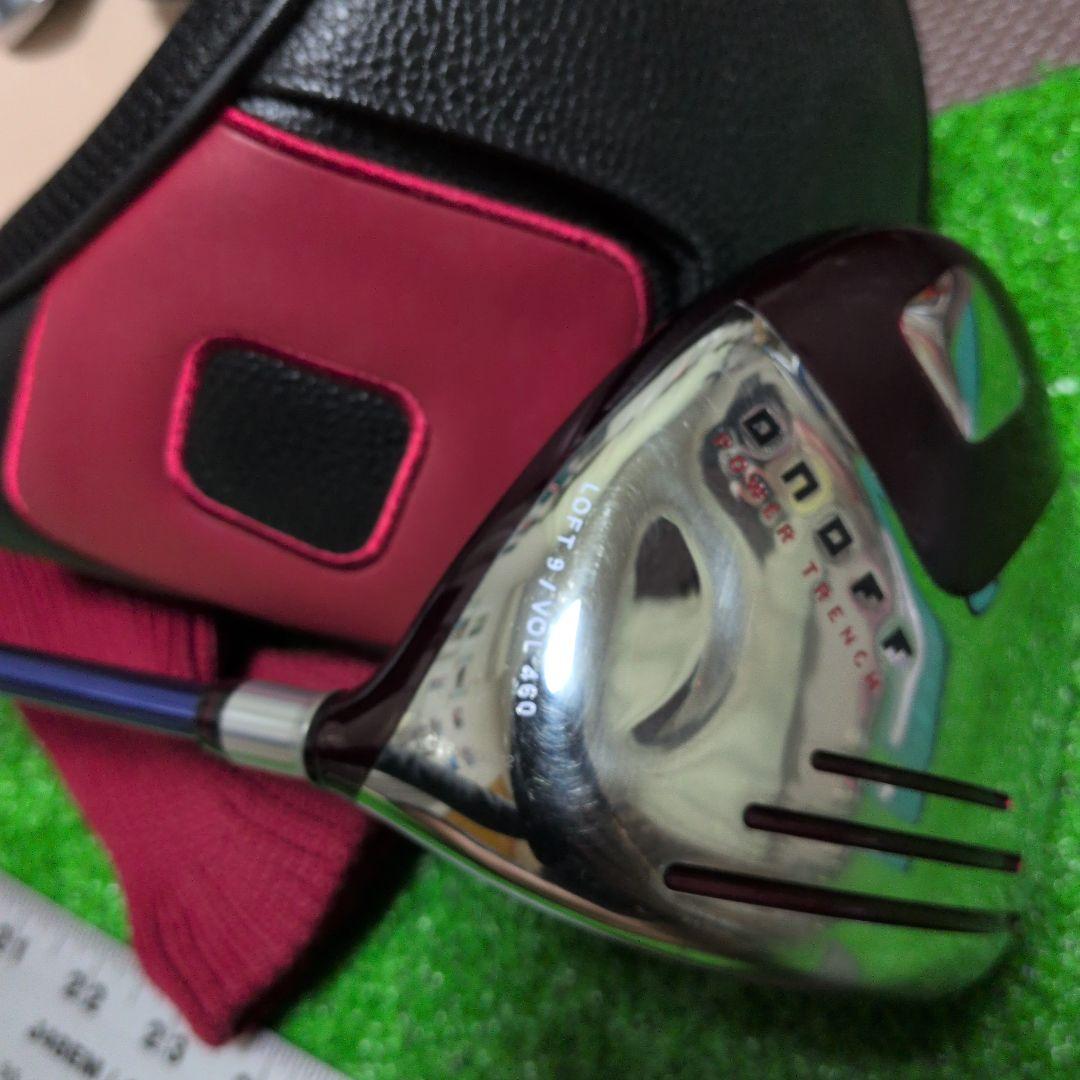ONOFF ドライバー 9度 460cc 美品、格安設定。