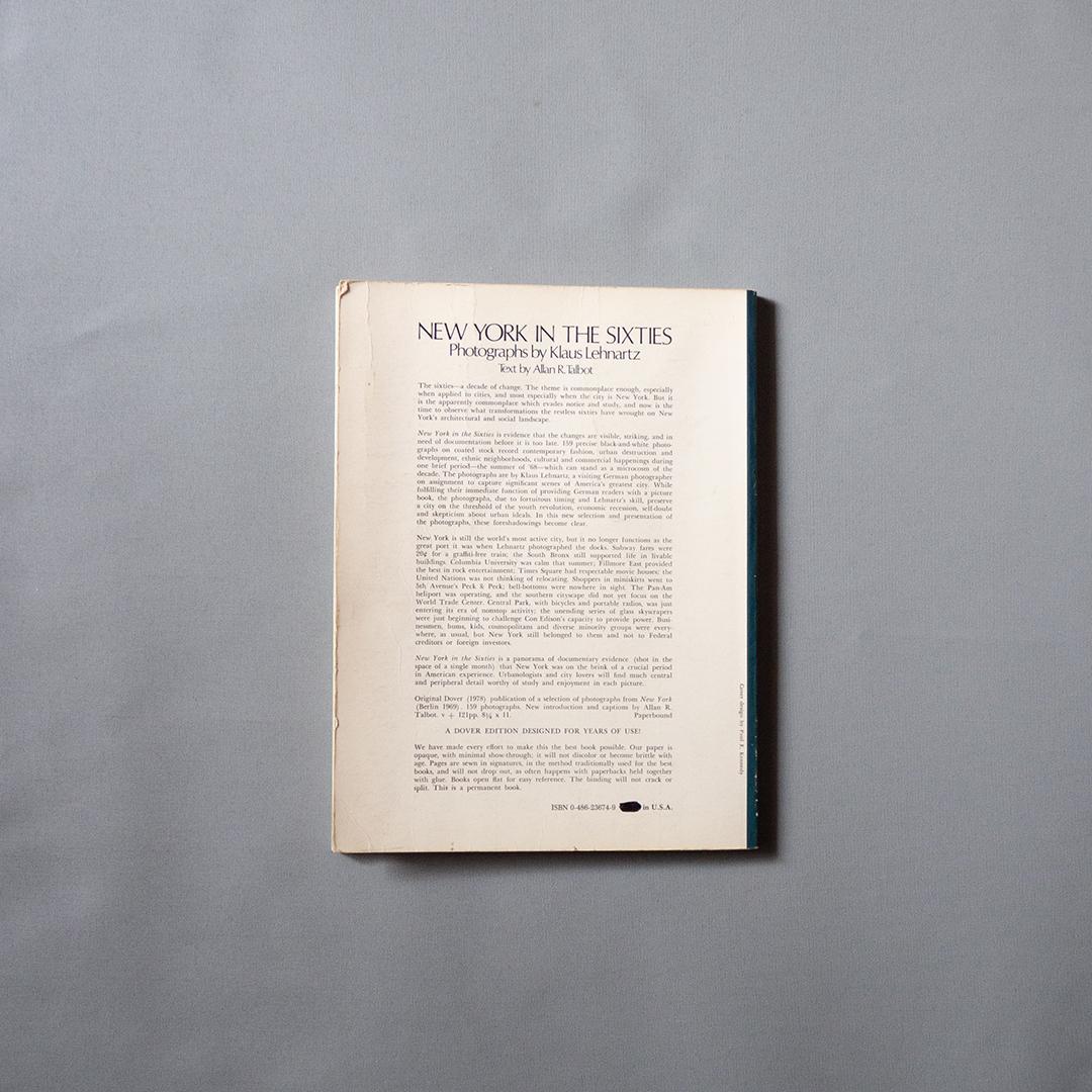人文 \"New York in the Sixties\" used Book
