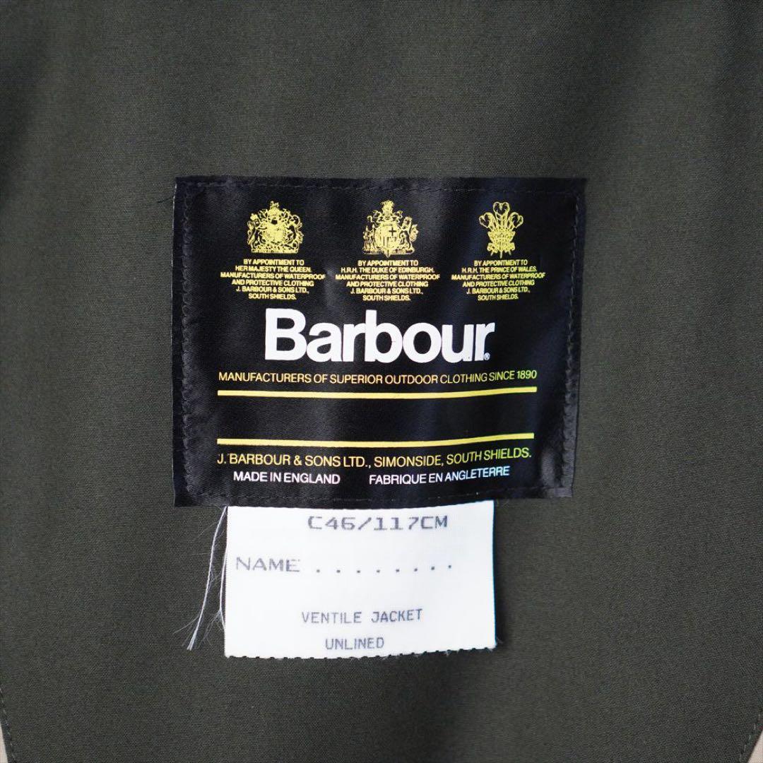 デッドストック BARBOUR VENTILE ENDURANCE c46
