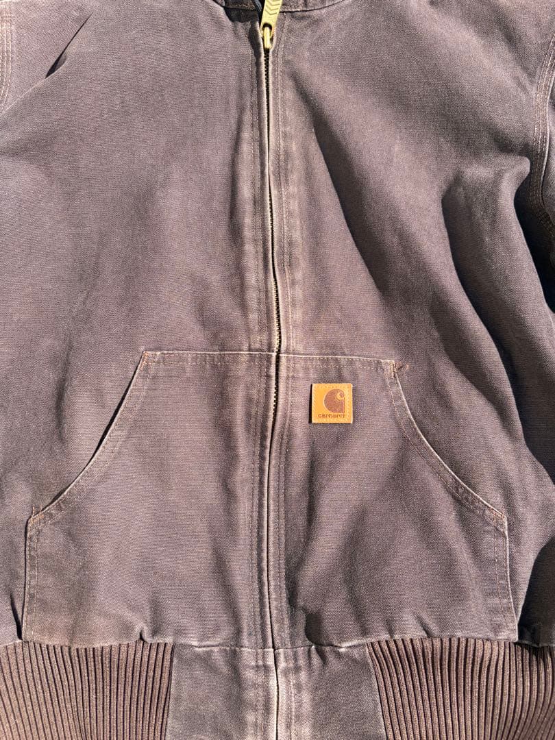 Carhartt ブラウン アクティブジャケット カーハート フーディー