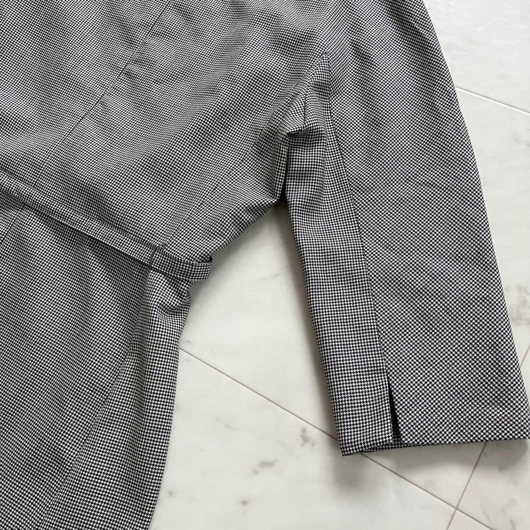 美品 ダーマコレクション ワンピース 千鳥格子柄 11AR カシミヤシルク