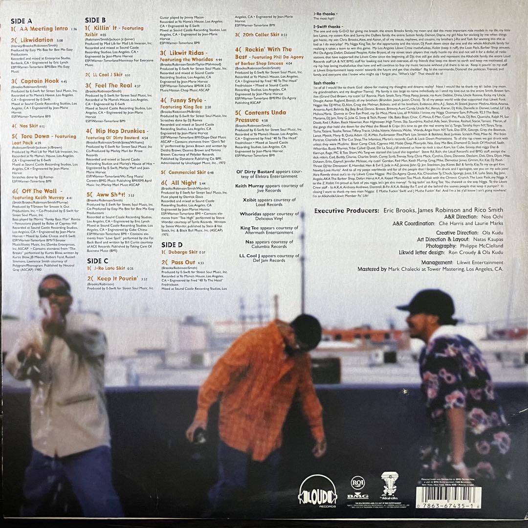 USオリジナルTHE ALKAHOLIKS / LIKWIDATION(2LP)