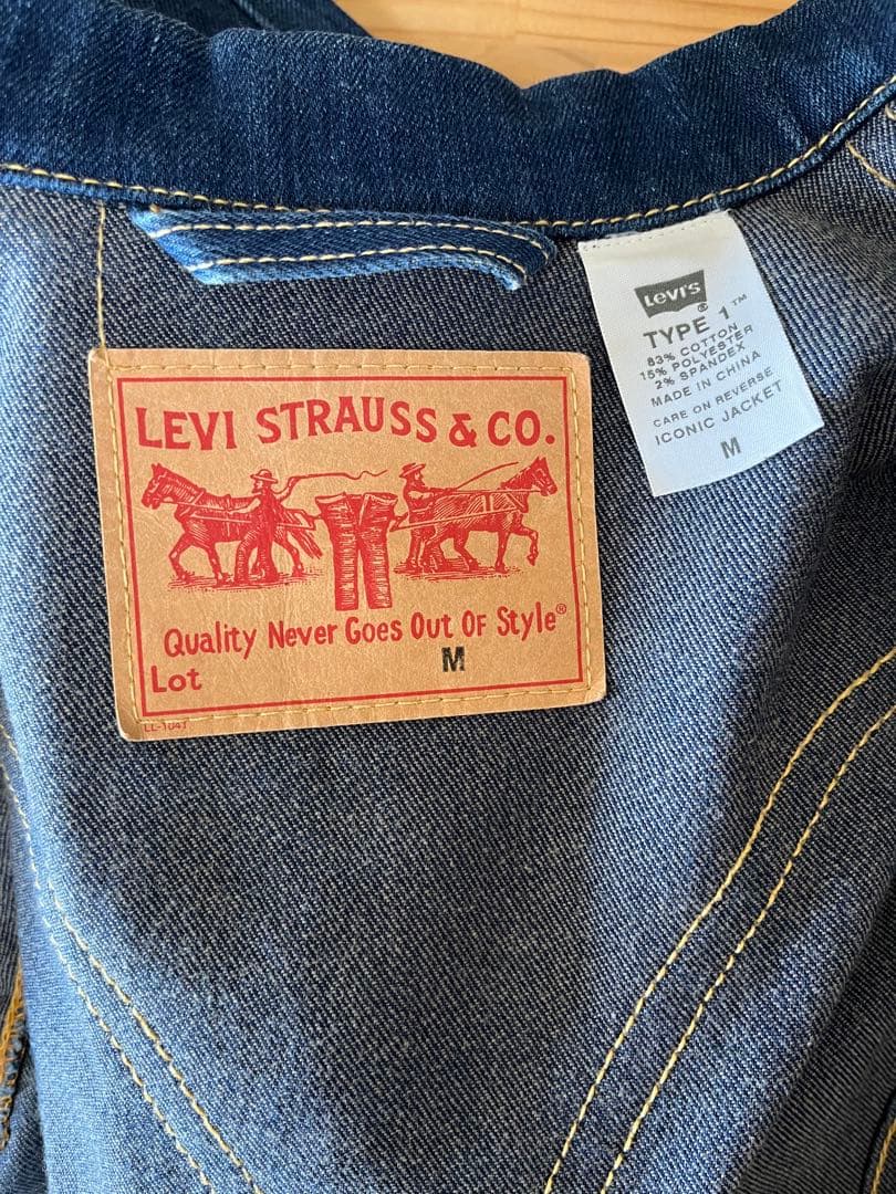 【名作】Levi's リーバイスTYPE１デニムセットアップ