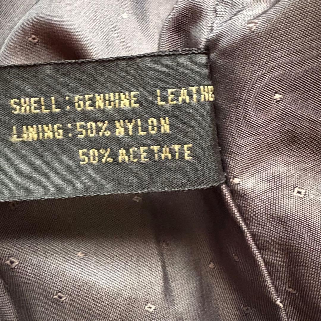 ジャケット・アウター 90s archive leather drizzler jacket