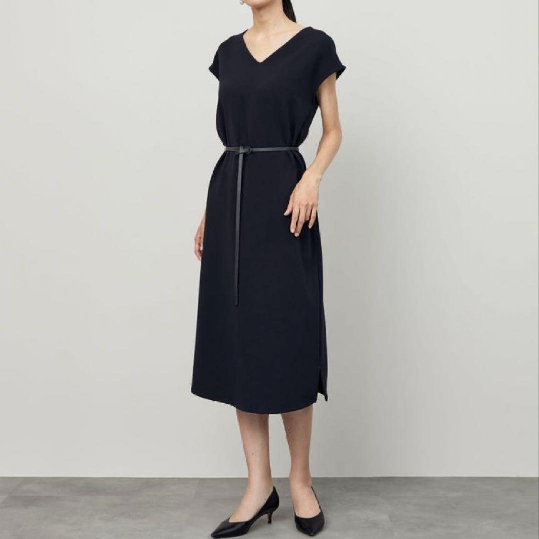 SOEJU ソージュ 2way ワンピース　ネイビー　紺　XS