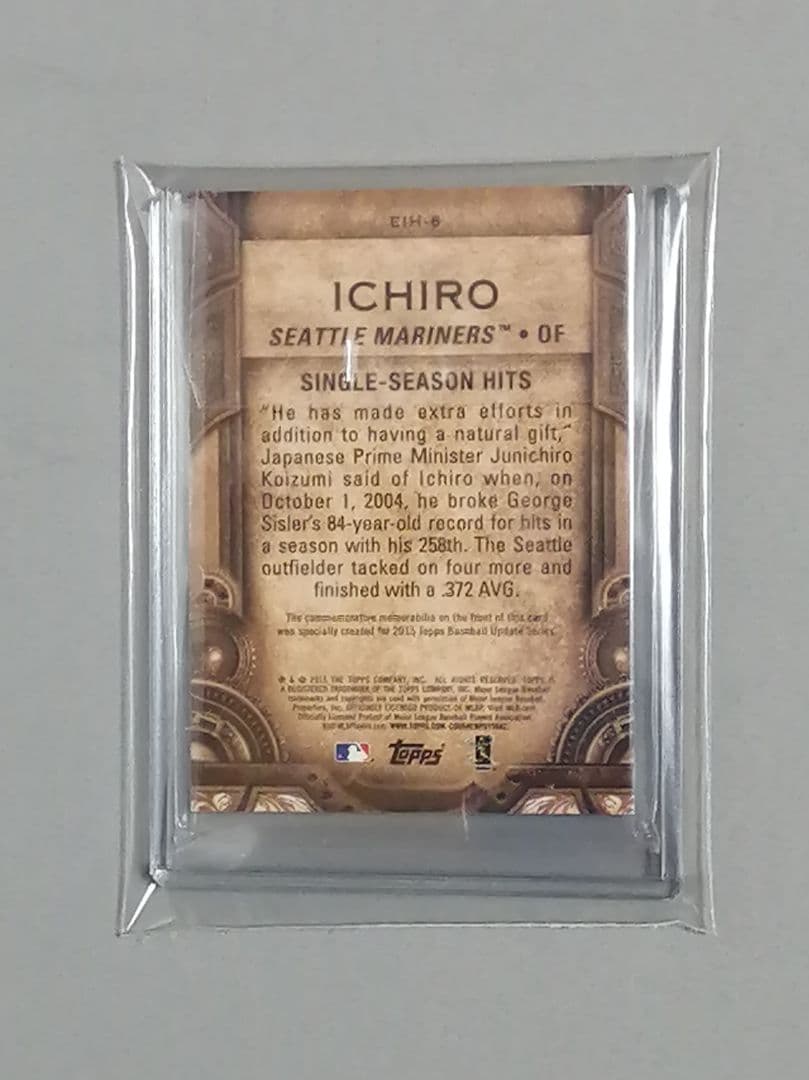 イチローメダルカード デビューカード 初ホームランカード 年間最多安打カード