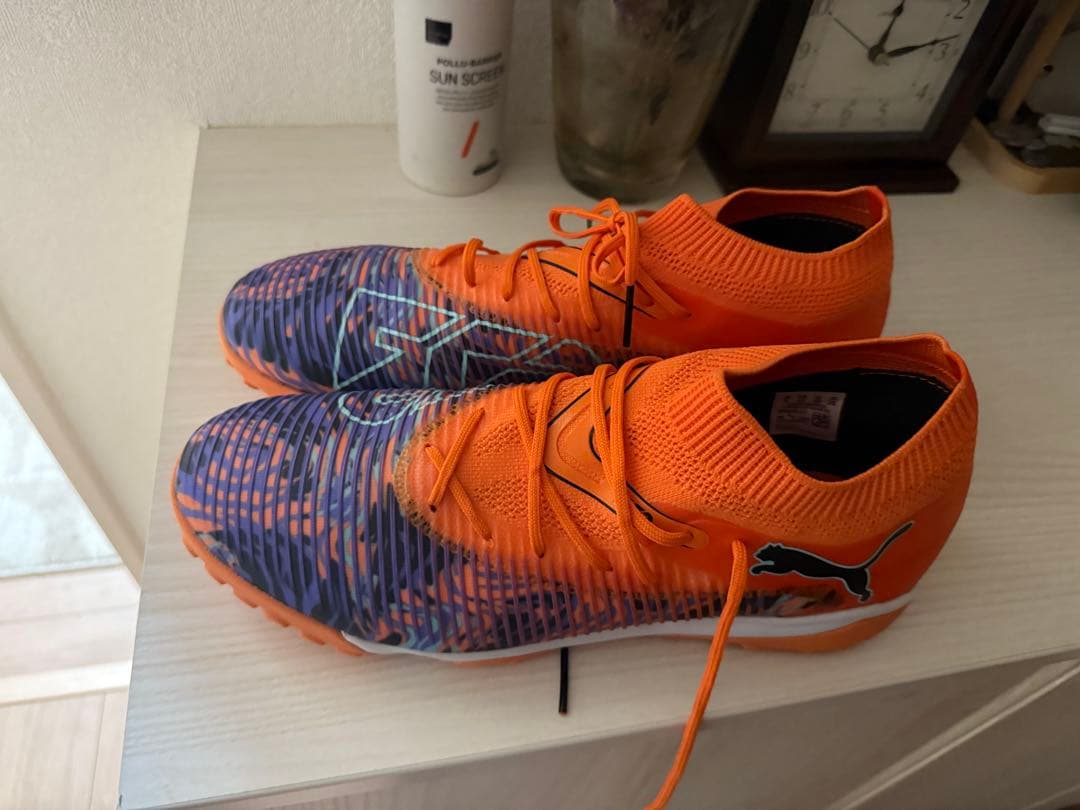 PUMA FUTURE 8 サッカートレーニングシューズ オレンジ 27cm