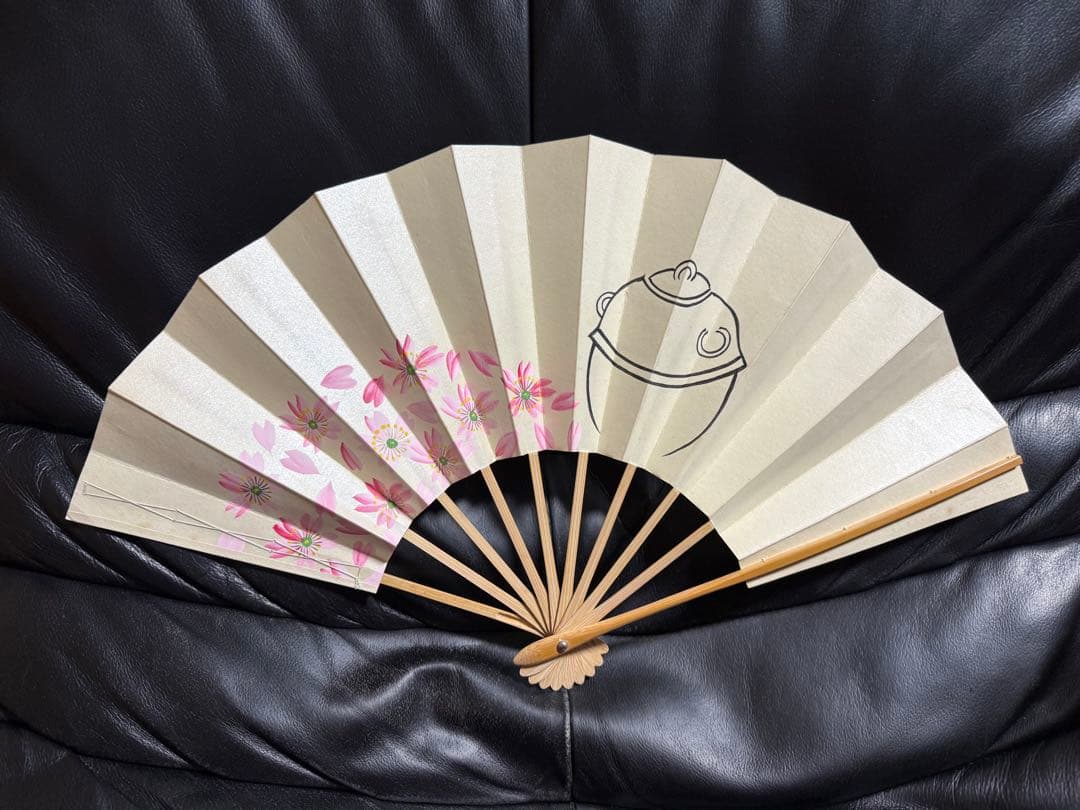 扇子　29cm 2枚組　金波　金小石　舞扇子　舞踊　大衆演劇　着物　和装　小物