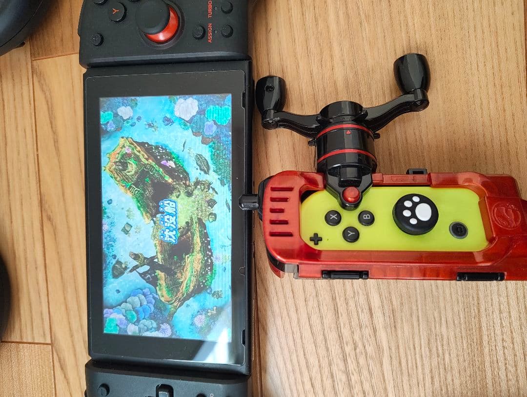 Switch 釣りスピリッツ 釣って遊べる水族館 サオコンセット