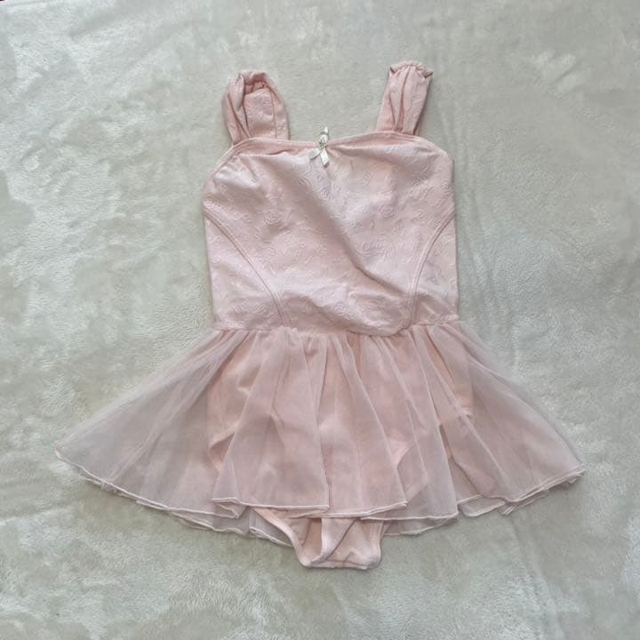 チャコット バレエ レオタード ♡120 チュール　スカート付き chacott