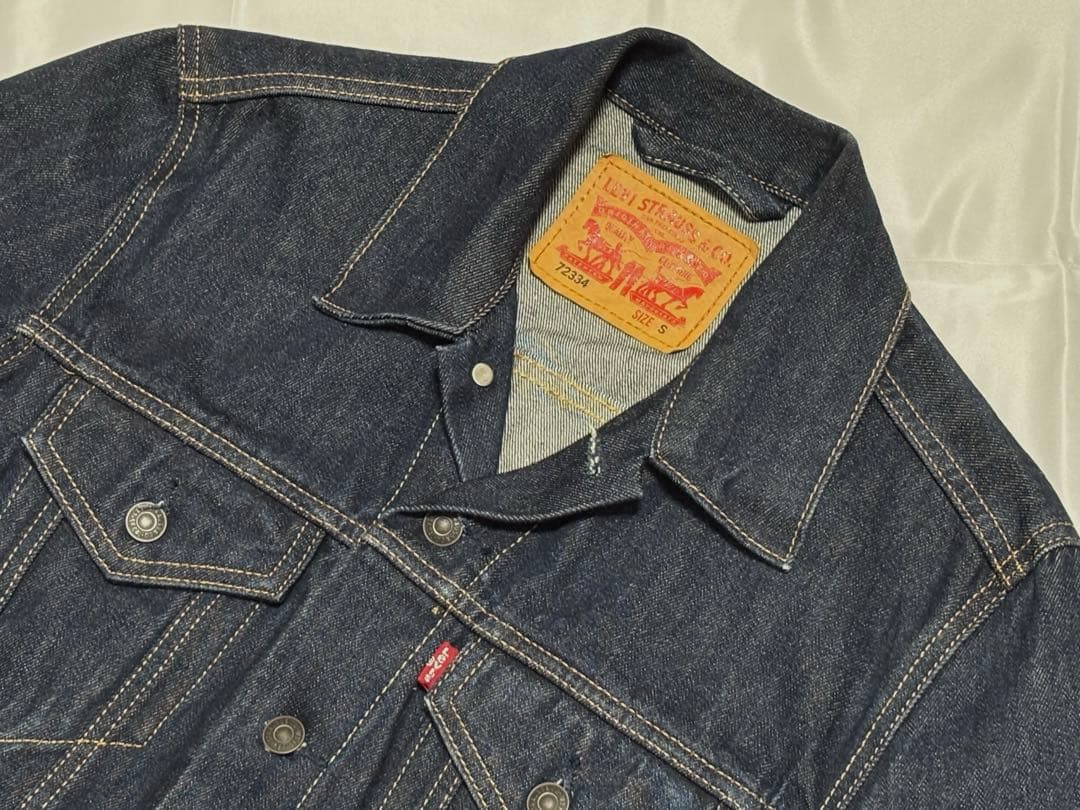美品 Levi's リーバイス 72334 インディゴ デニムジャケット