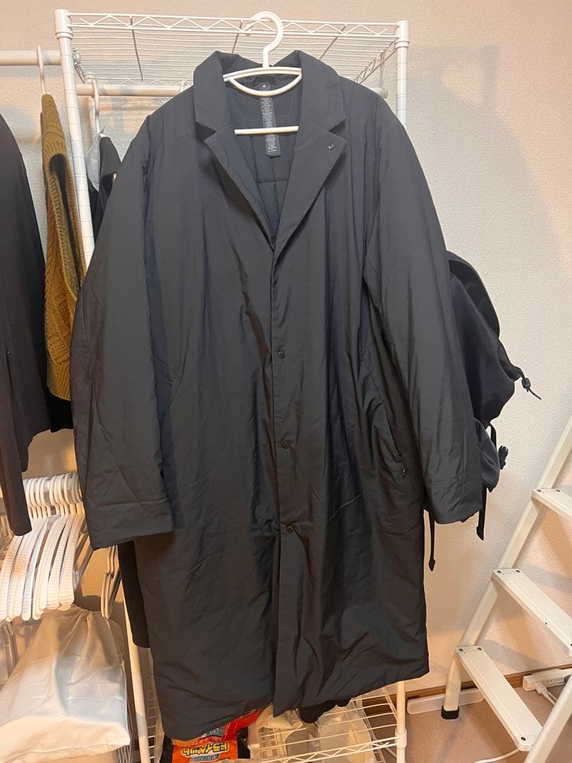 lululemon ルルレモン ブラック ロングコート ジャケット M