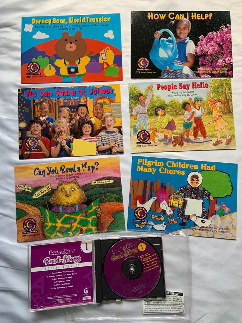 CTP旧版レベル1全48冊➕CD8枚 Learn to Read-Along
