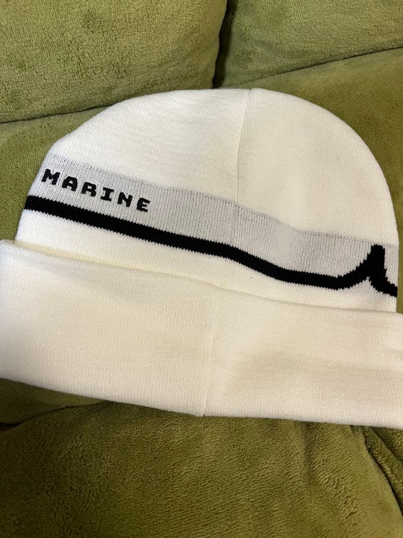 MUTA MARINE ニット帽 ホワイト