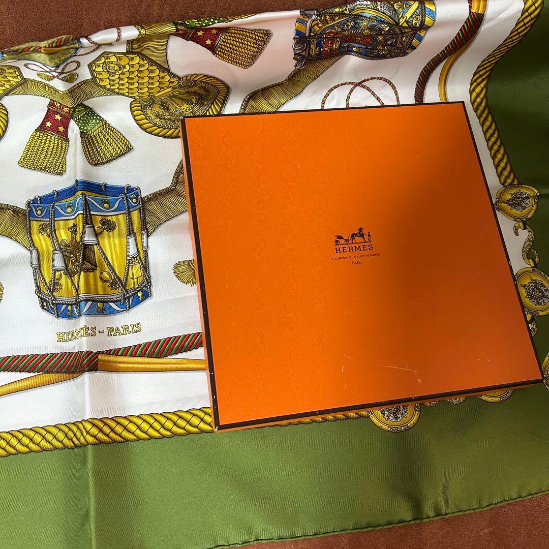 HERMES スカーフ 中古 保管品 美品