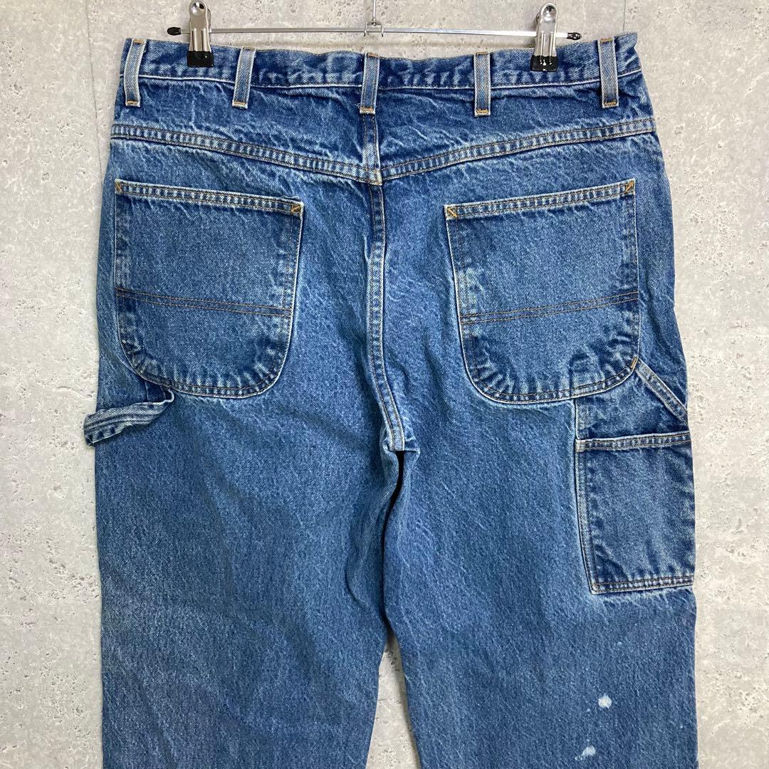 BIG MAC 90s ペインターパンツ　ブルーデニム　ジーンズ　W38 L30