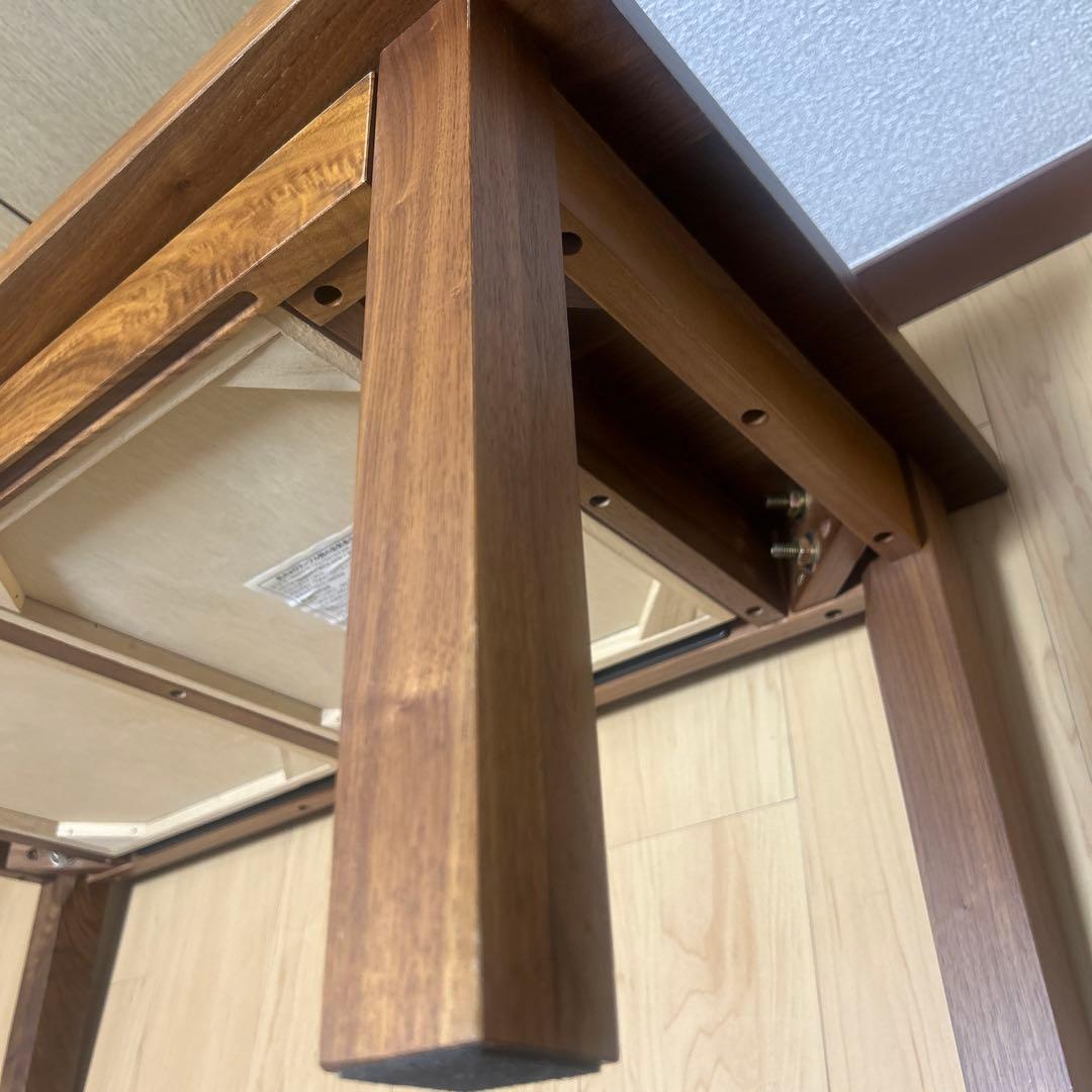 無印良品 天然木　ローテーブル ウォールナット MUJI