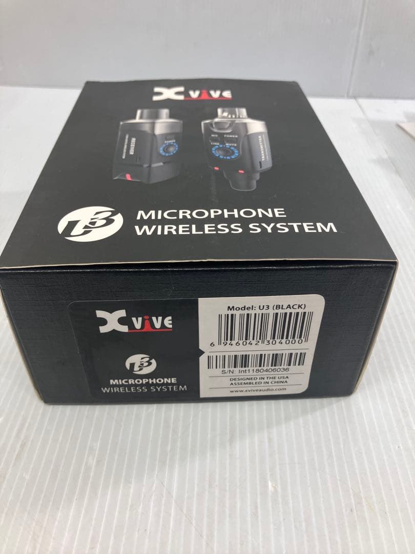 ②XVIVE U3 ダイナミック マイクロホン ワイヤレスシステム