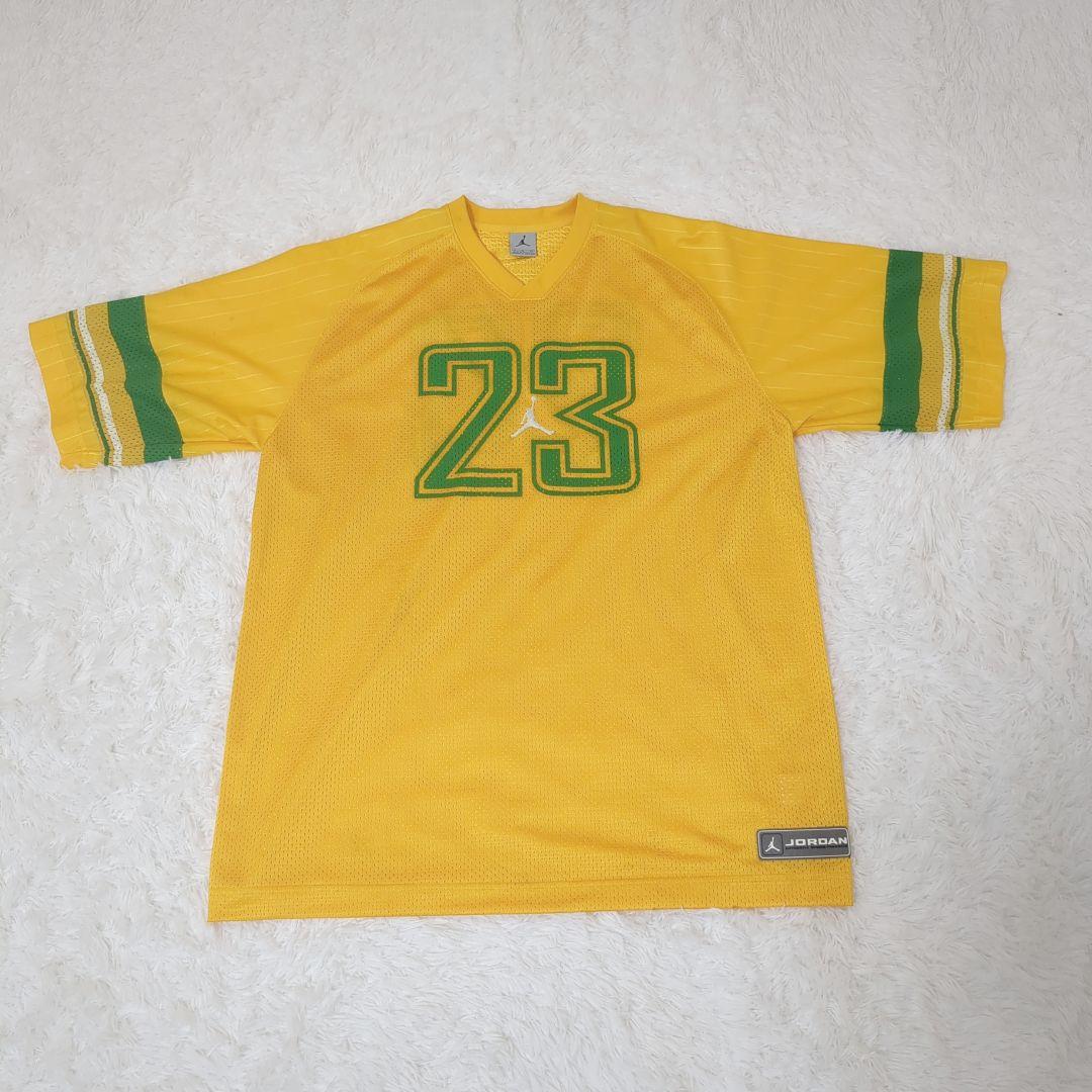 Jordan 23 メッシュゲームシャツ US企画 XL メンズ 黄 *678