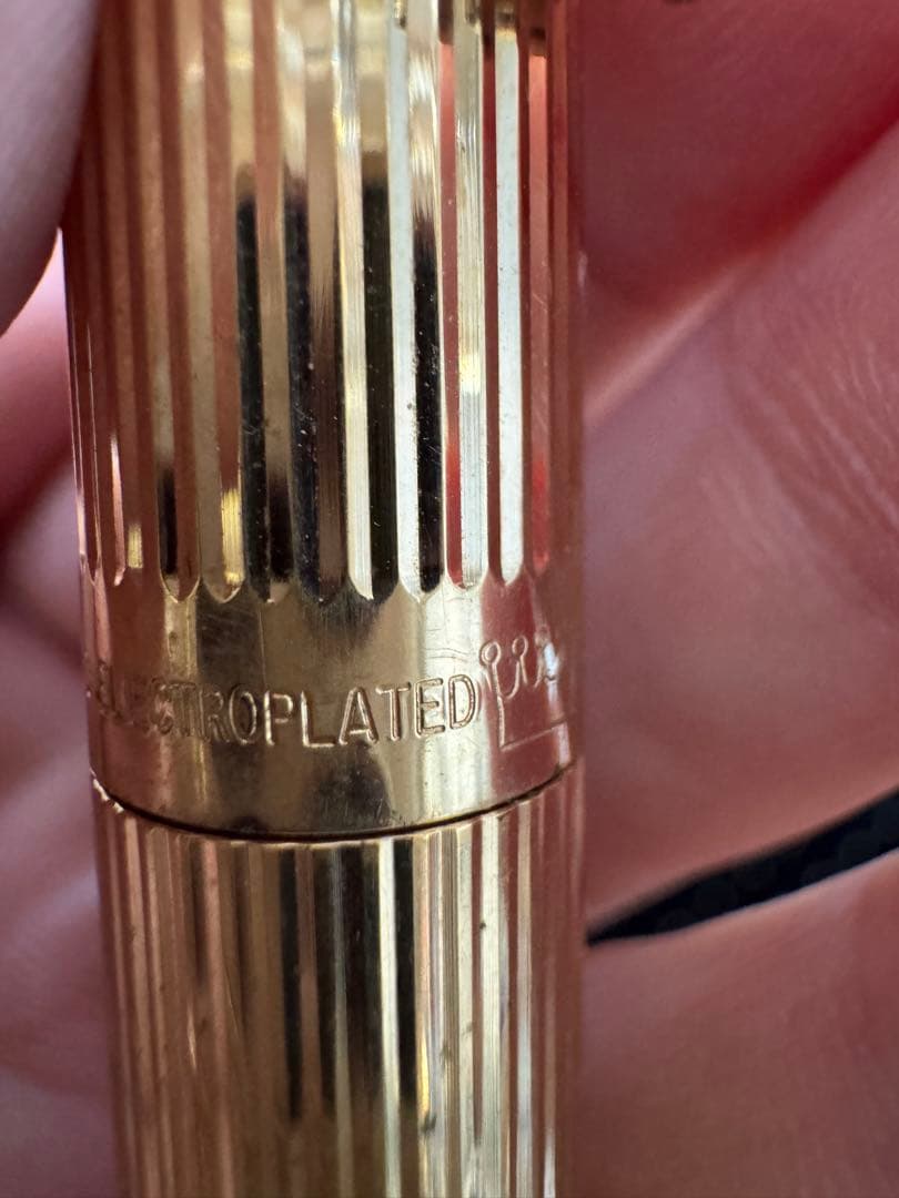 PILOT✨SHEAFFER ゴールド ストライプ 万年筆セット