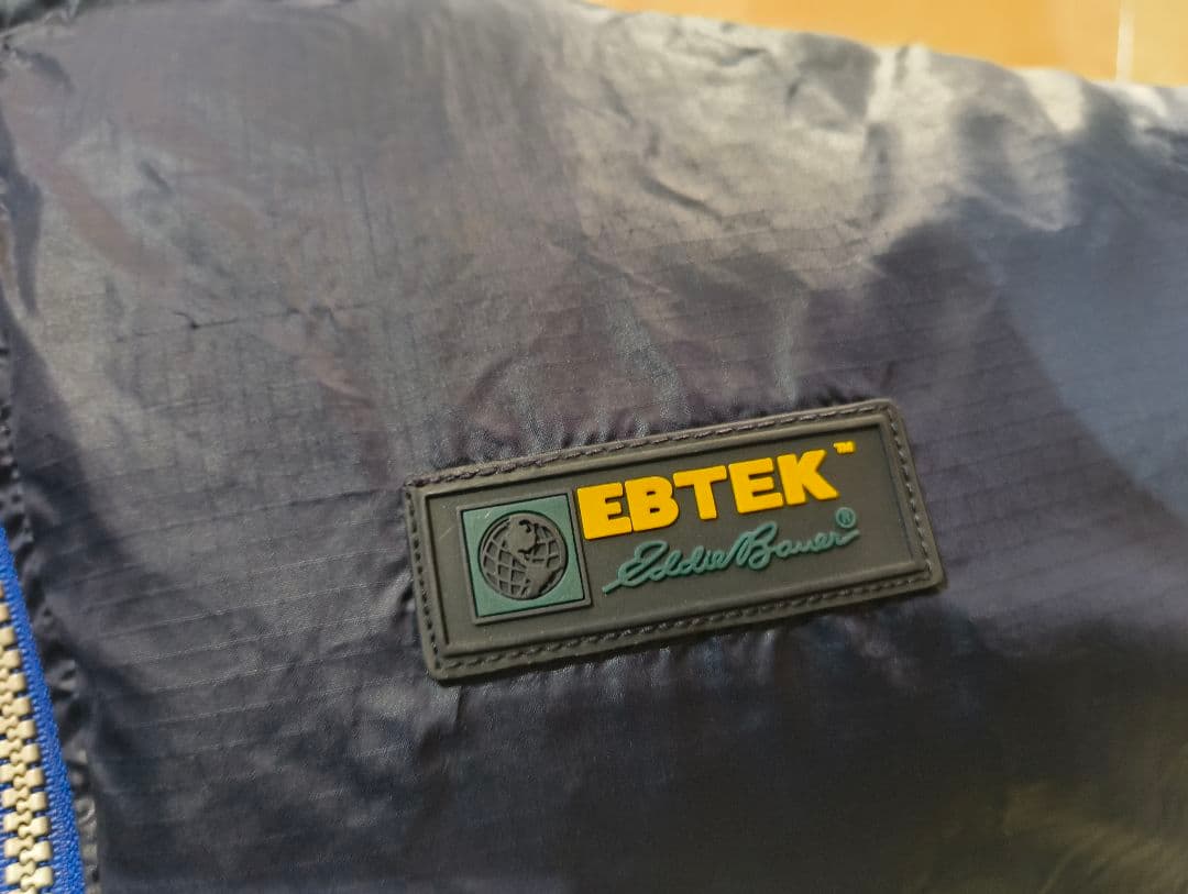 EBTEK Eddie Bauer リバーシブル グースダウンベスト