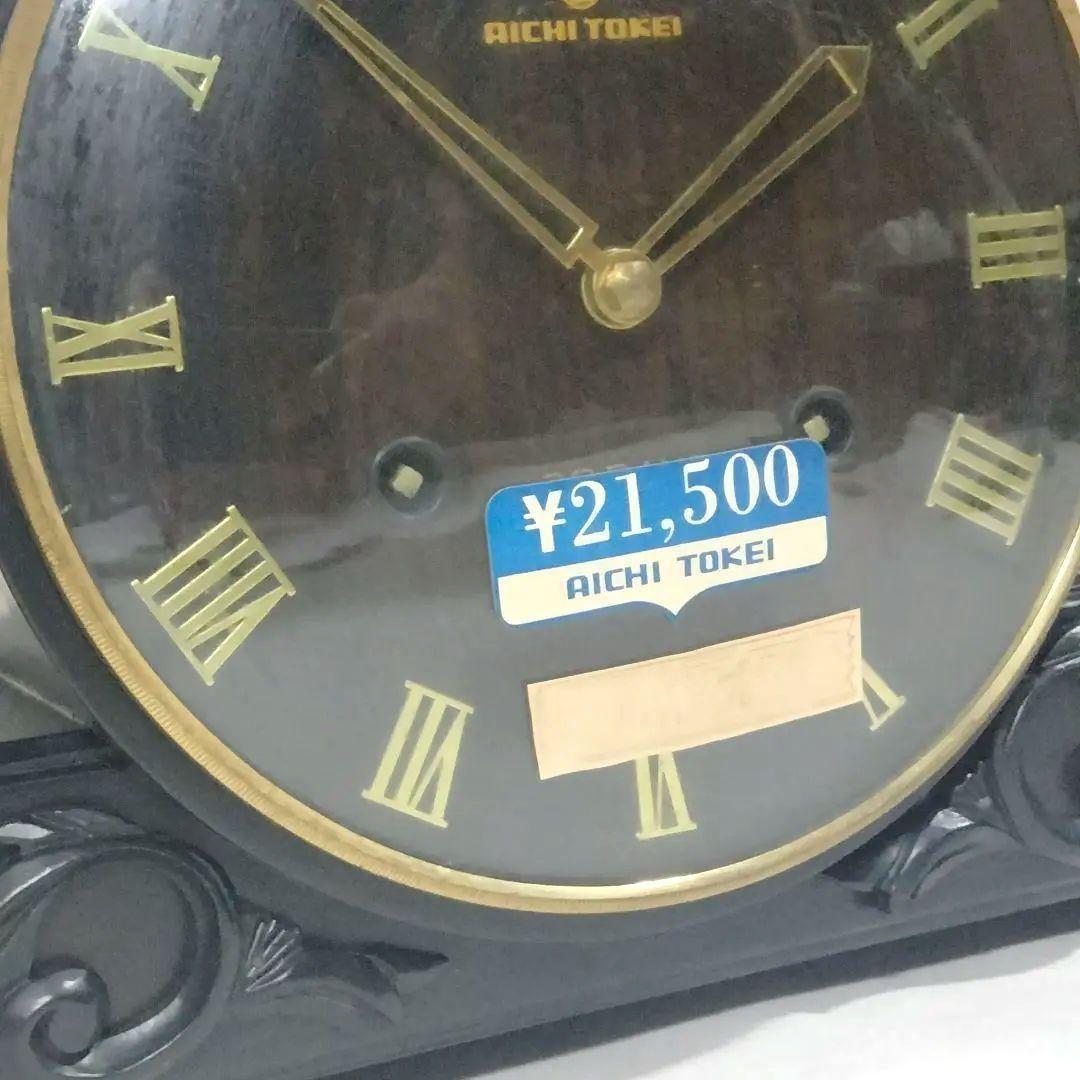 【新品 特価】愛知時計 AICHI TOKEI 置き時計 ゼンマイ アンティーク