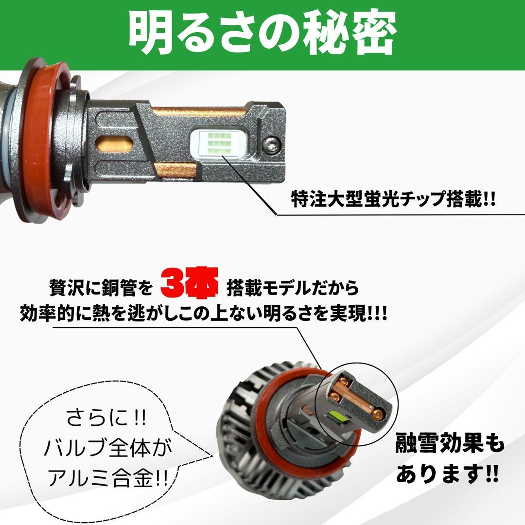 超爆光！HB4用 ディープグリーンフォグランプ！実測16600lm越え！緑フォグ