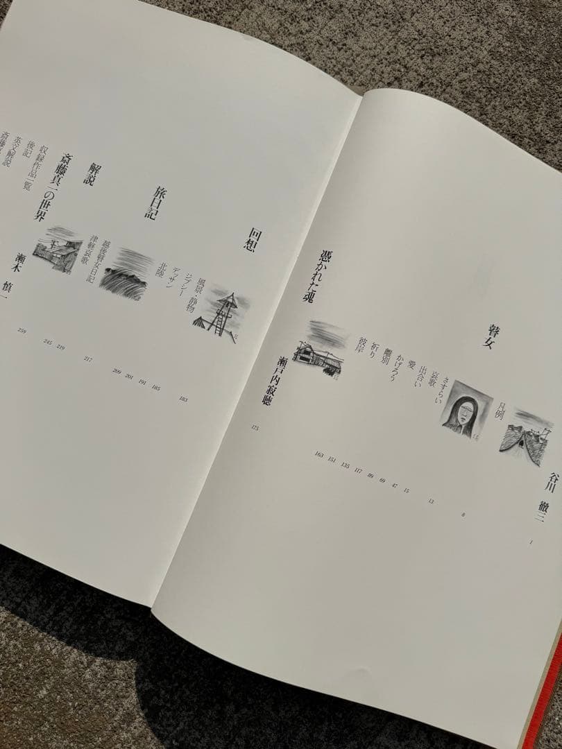 【希少】斎藤真一　瞽女　画集　限定820部　廃盤　本