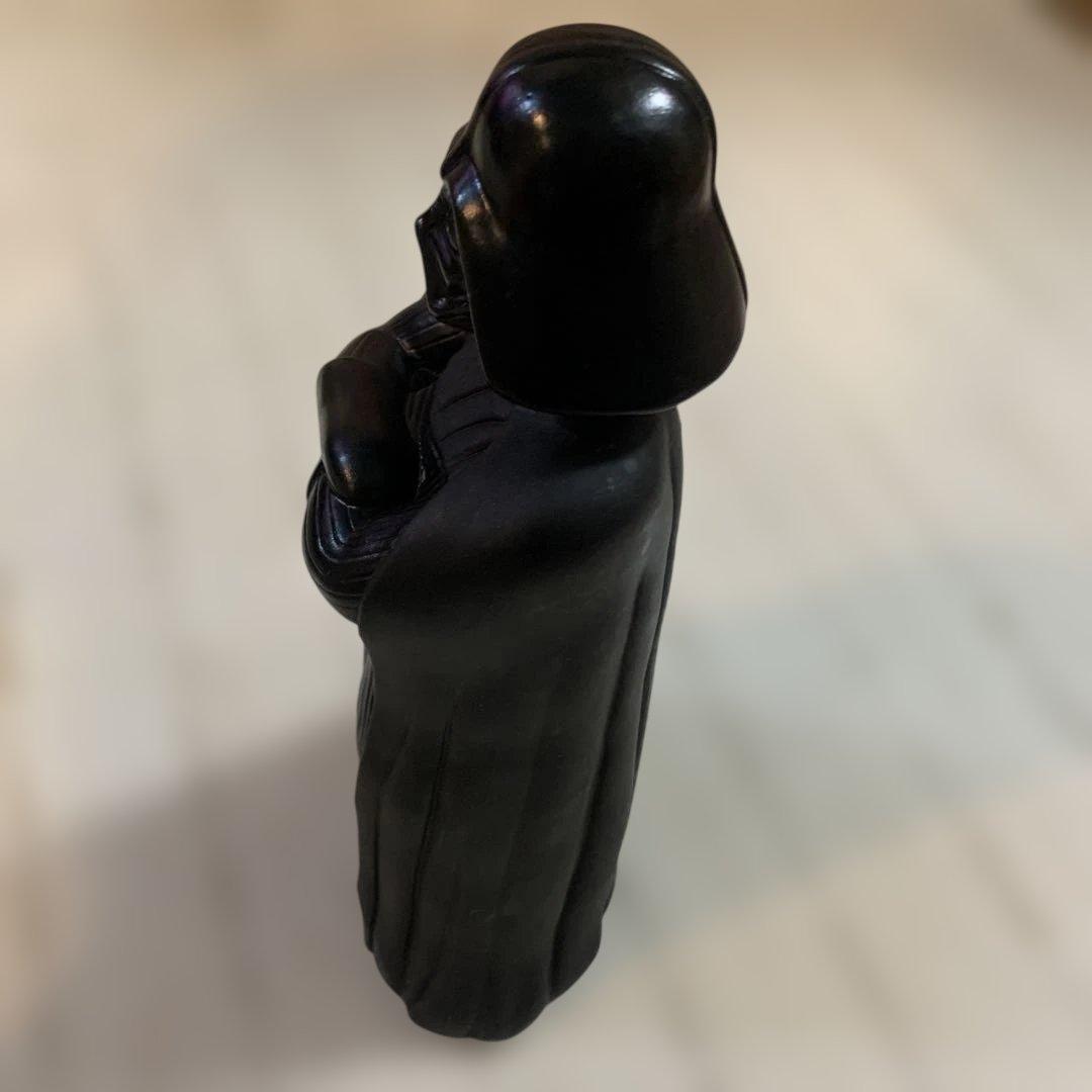 丸蓋バージョン美品❗️ビンテージ スターウォーズ ダースベイダー 貯金箱 香港製