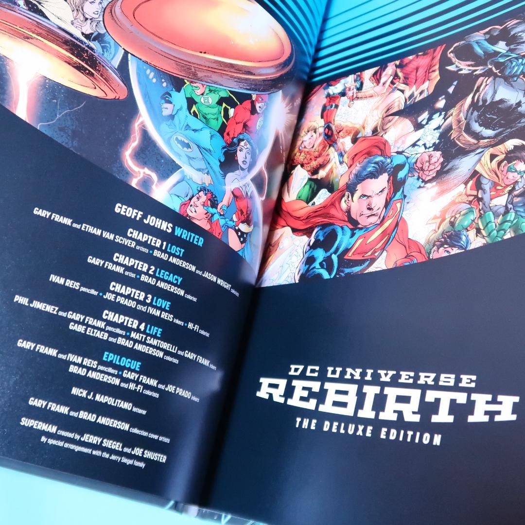 セール！ 洋書「DCユニバース リバース　デラックス版」（アメコミ、バットマン）