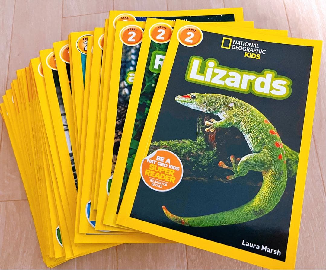 National Geographic Kids Level 2の41冊洋書多読