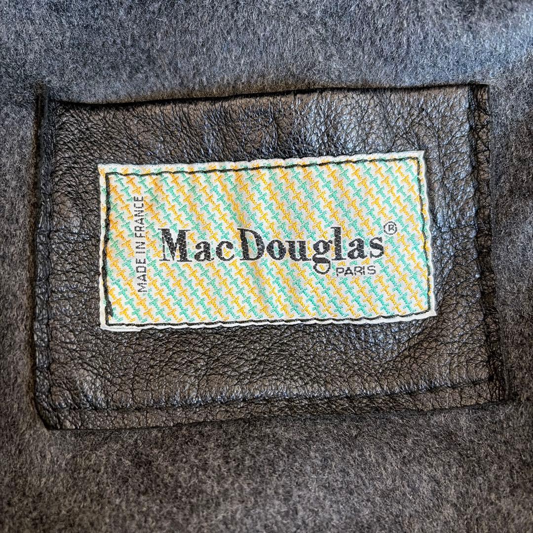★ 70s マックダグラス Mac Douglas フランス製 レザージャケット