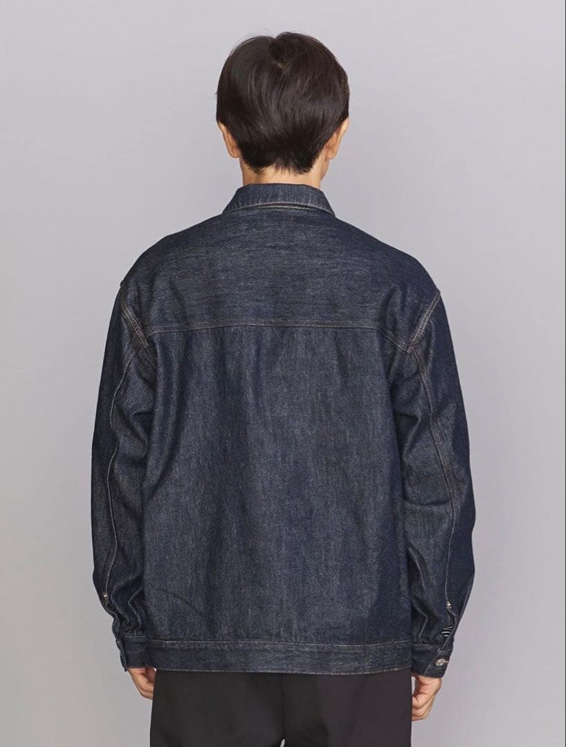 【新品】BEAUTY&YOUTH ハイツイスト デニム ブルゾン L