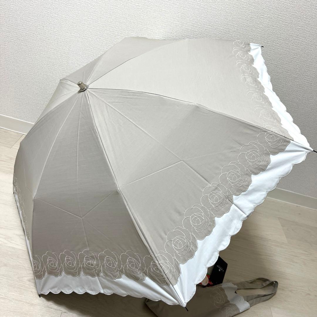 新品ランバン １級遮光傘 晴雨兼用傘 こかげMAX 折りたたみ傘 バイカラー B