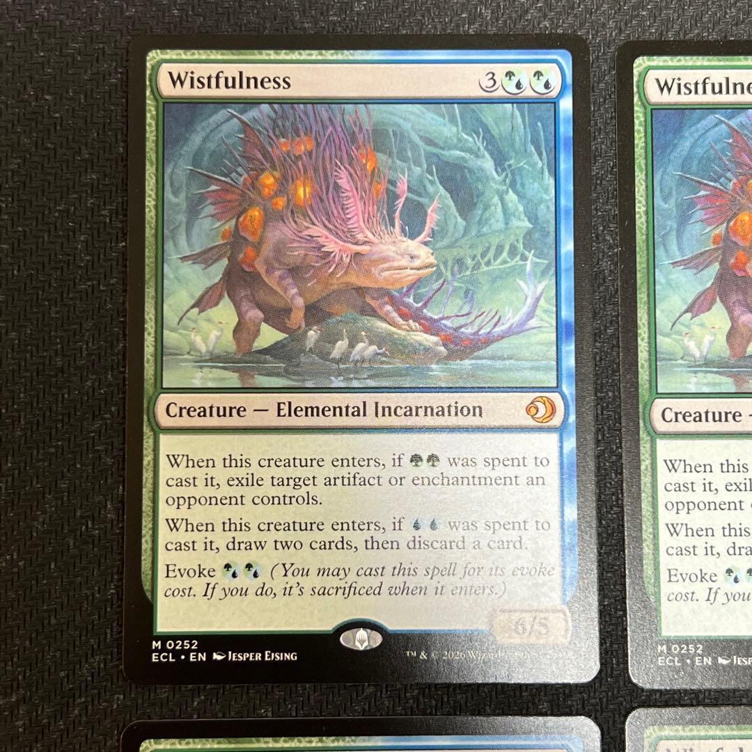 MTG 幽愁/Wistfulness 英語版 4枚セット