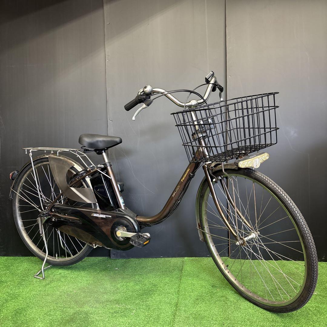 電動自転車 Panasonic Lithium vivi DX ブラウン　57★
